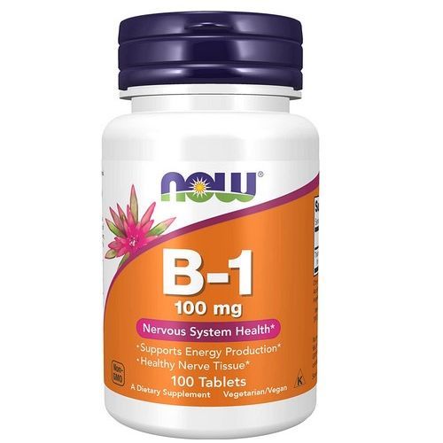Vitamin B-100, Energy Production, Nervous System Health 100 Tablets