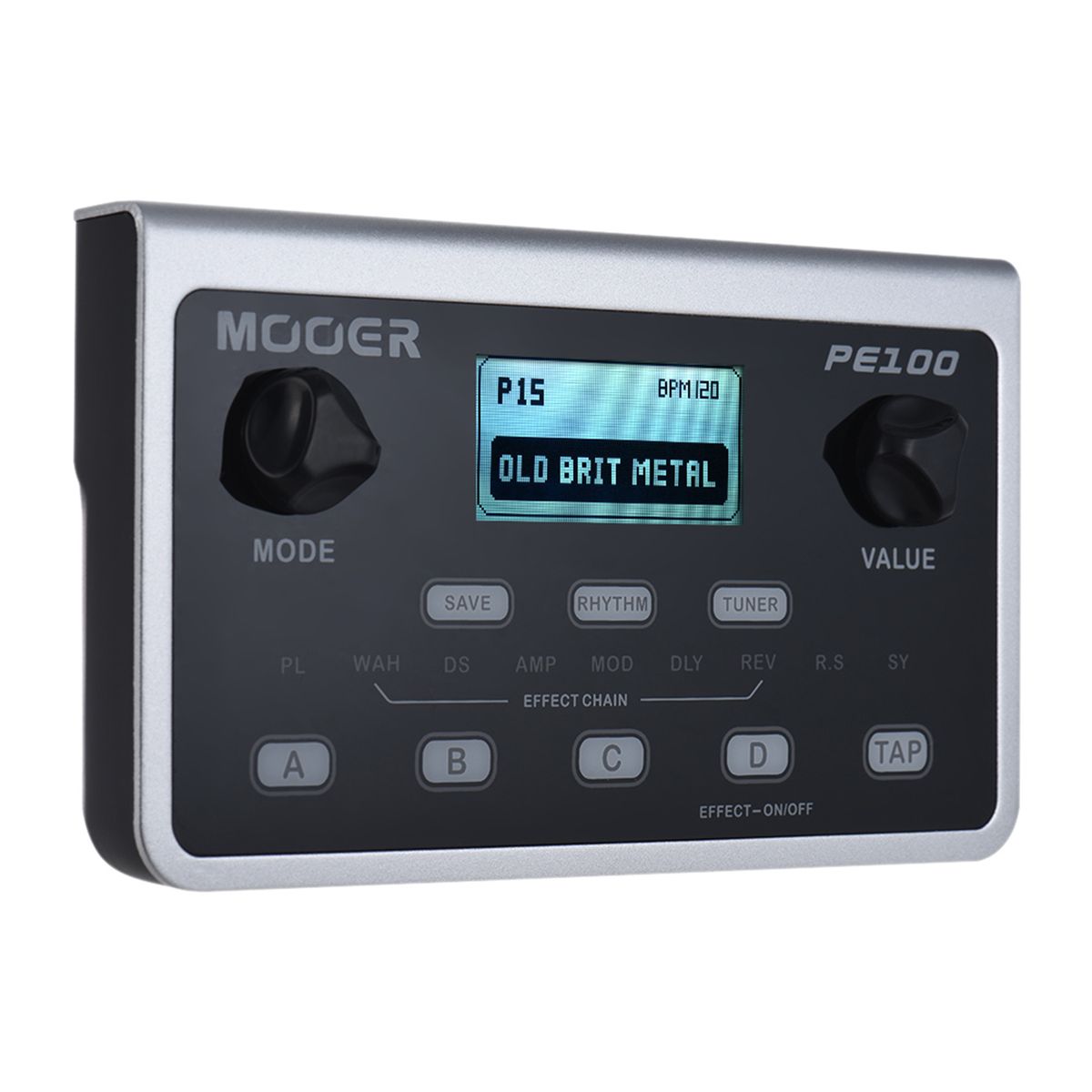 PE100 Portable Multi-effects Processor Guitar Effect