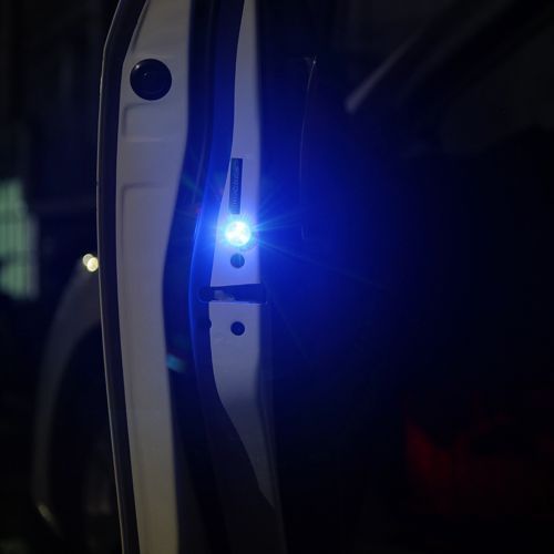 4pc Magnetic Sensor Strobe Flashing Alarm Lights Parking Lamp