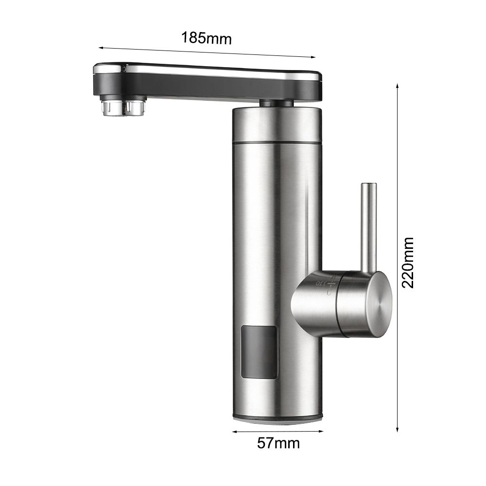 Electric Instant Heater Tap 3300W High Efficiency LED
