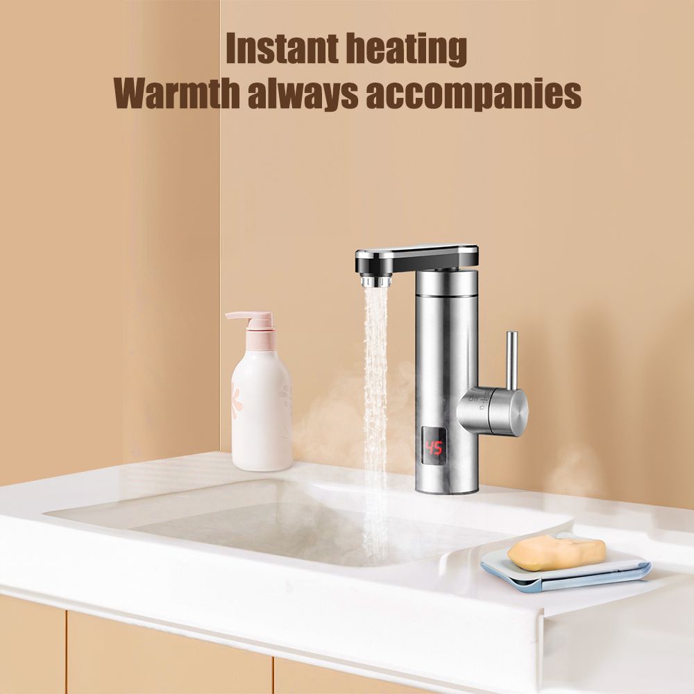 Electric Instant Heater Tap 3300W High Efficiency LED