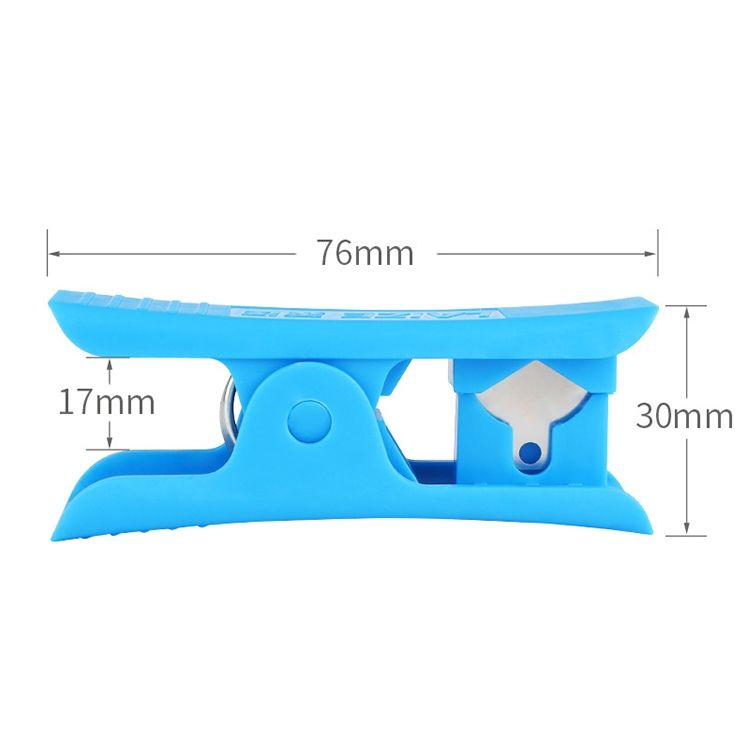 480pcs PE PU Pipe Tube Hose Clip Cutter