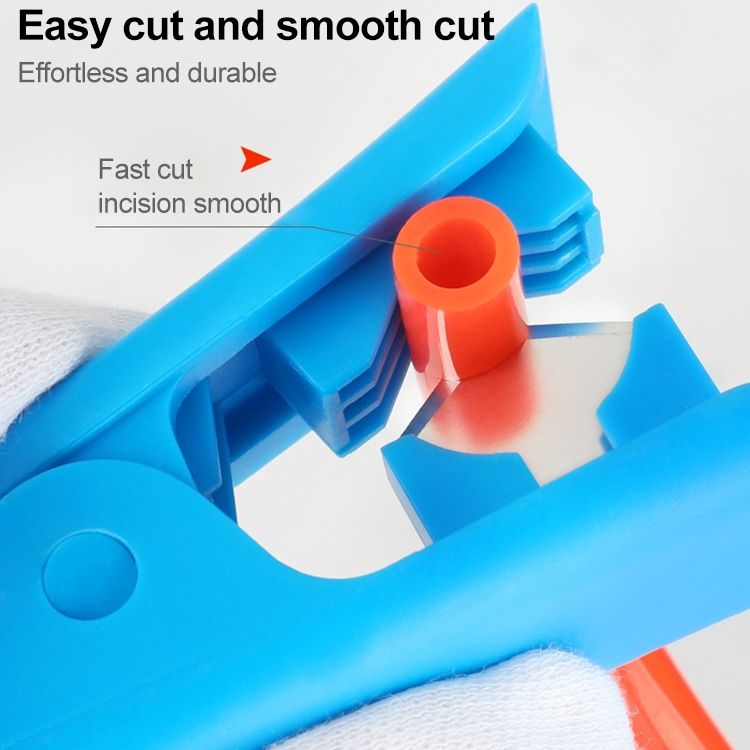 480pcs PE PU Pipe Tube Hose Clip Cutter