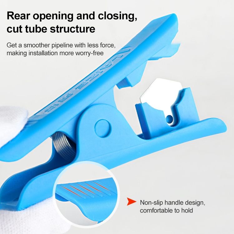 480pcs PE PU Pipe Tube Hose Clip Cutter