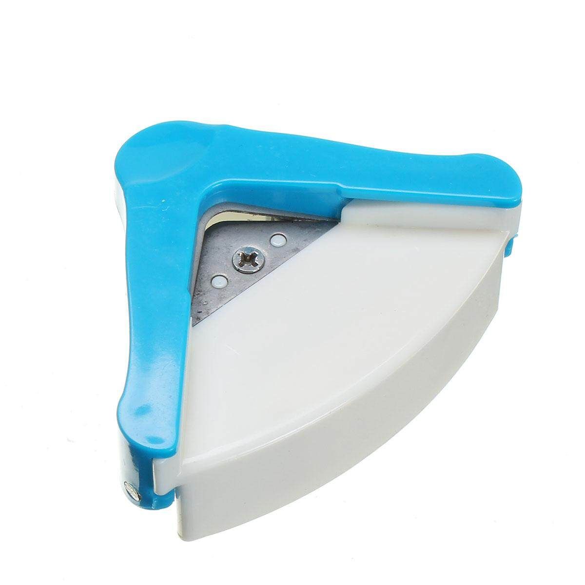 DIY R5 Plastic Corner Rounder Paper Punch Card Photo Tool For Home Decoration Scrapbooking Blue