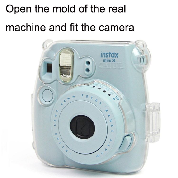 Camera Crystal Case For FUJIFILM Instax Mini 8 / 8+ / 9 Crystal Transparent