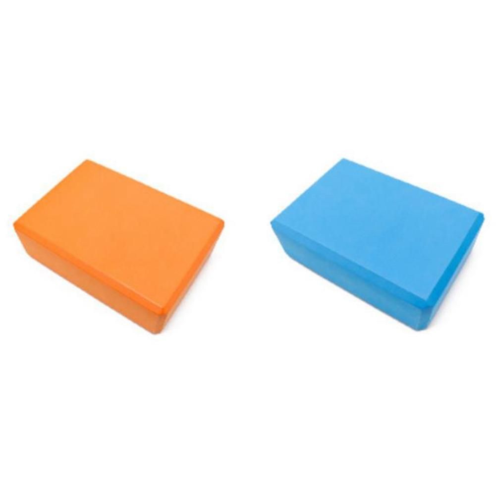 2 Pack Yoga Blocks High Density Brick for Exercise, Yoga,