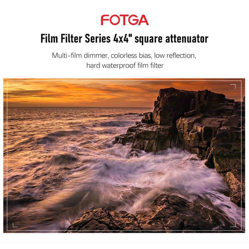 ND64（1.8）Lens Filter 4×4in ND Filters Optical Glass