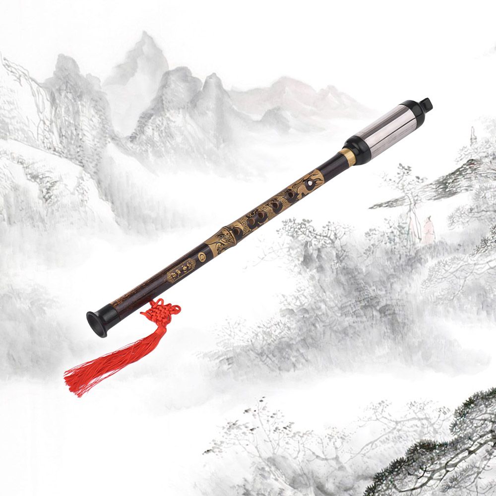 Chinese Traditional Musical Instrument Vertical Blown Bawu