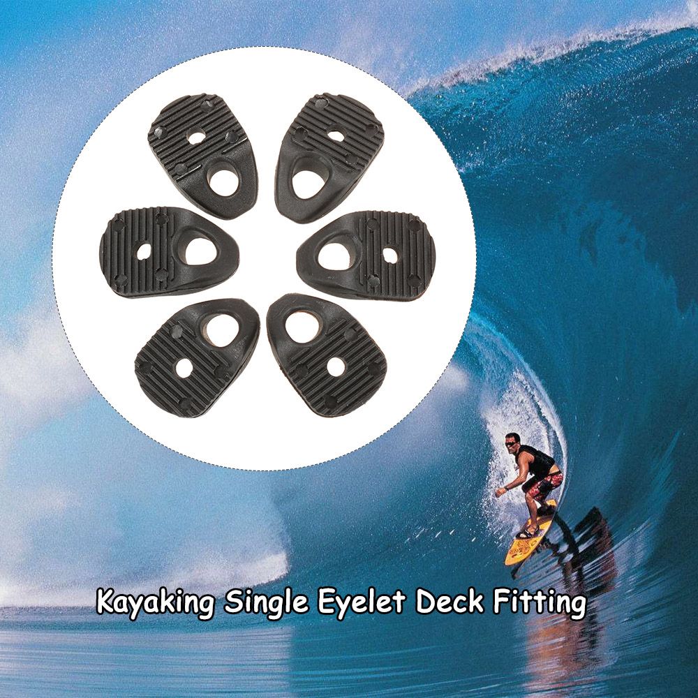 6pcs Kayaking Canoeing Rafting Nylon Single Eyelet Tie Down