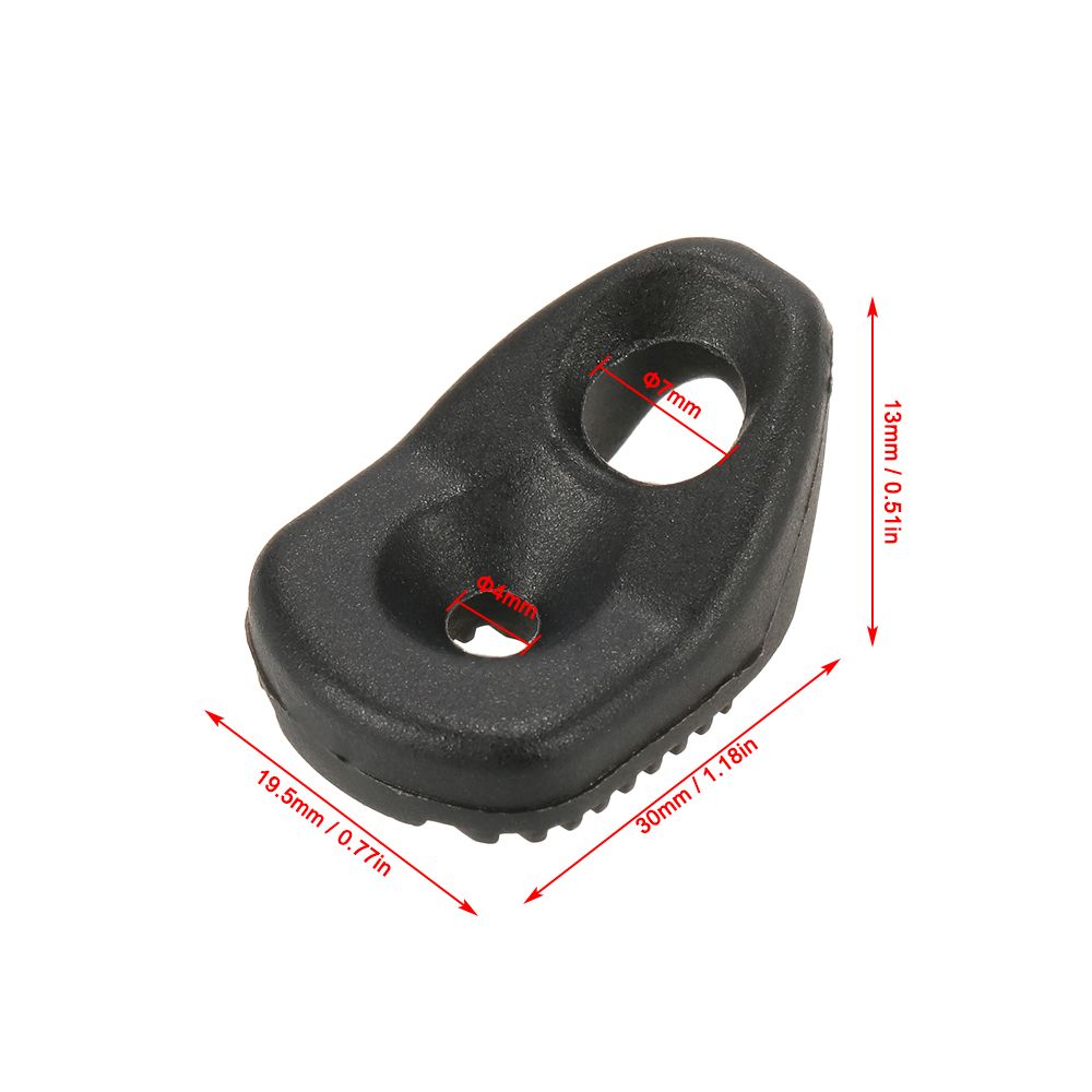 6pcs Kayaking Canoeing Rafting Nylon Single Eyelet Tie Down