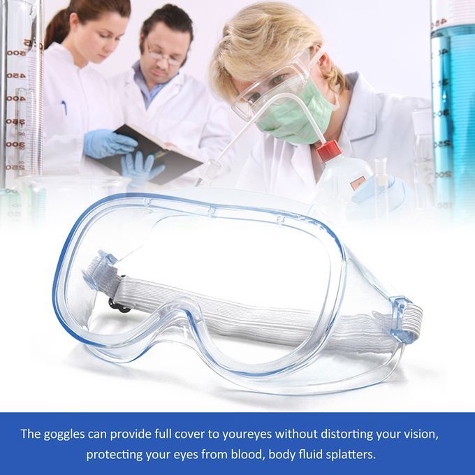Medical Safety Glasses Anti-Fog  Adjustable Surgical