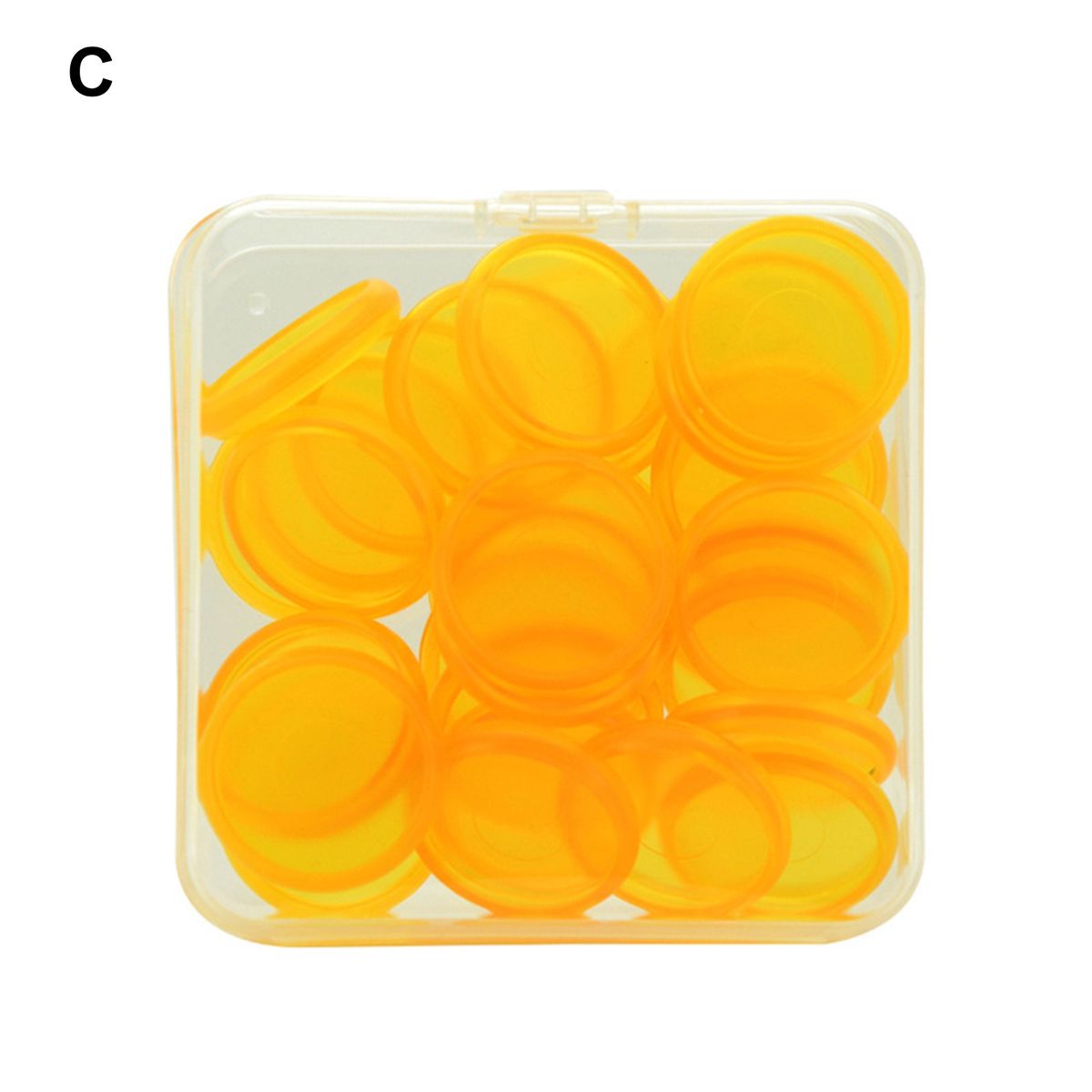30 Pcs Loose Leaf Binder Rings Round Shape Round Shape C