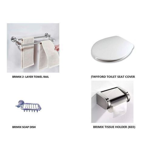 Bathroom Accessories With Twyford Toilet Seat Cover