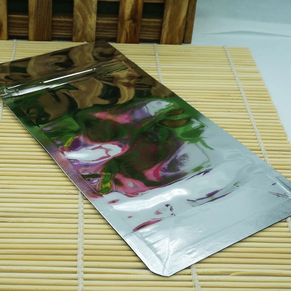 50 Pcs Self-Stand Aluminum Ziplock Pouch (20 X 30 Cm)
