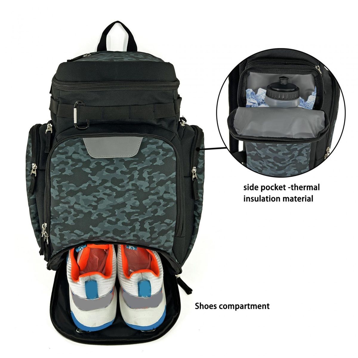 Basketball Soccer  Bag Durable For Men  Green