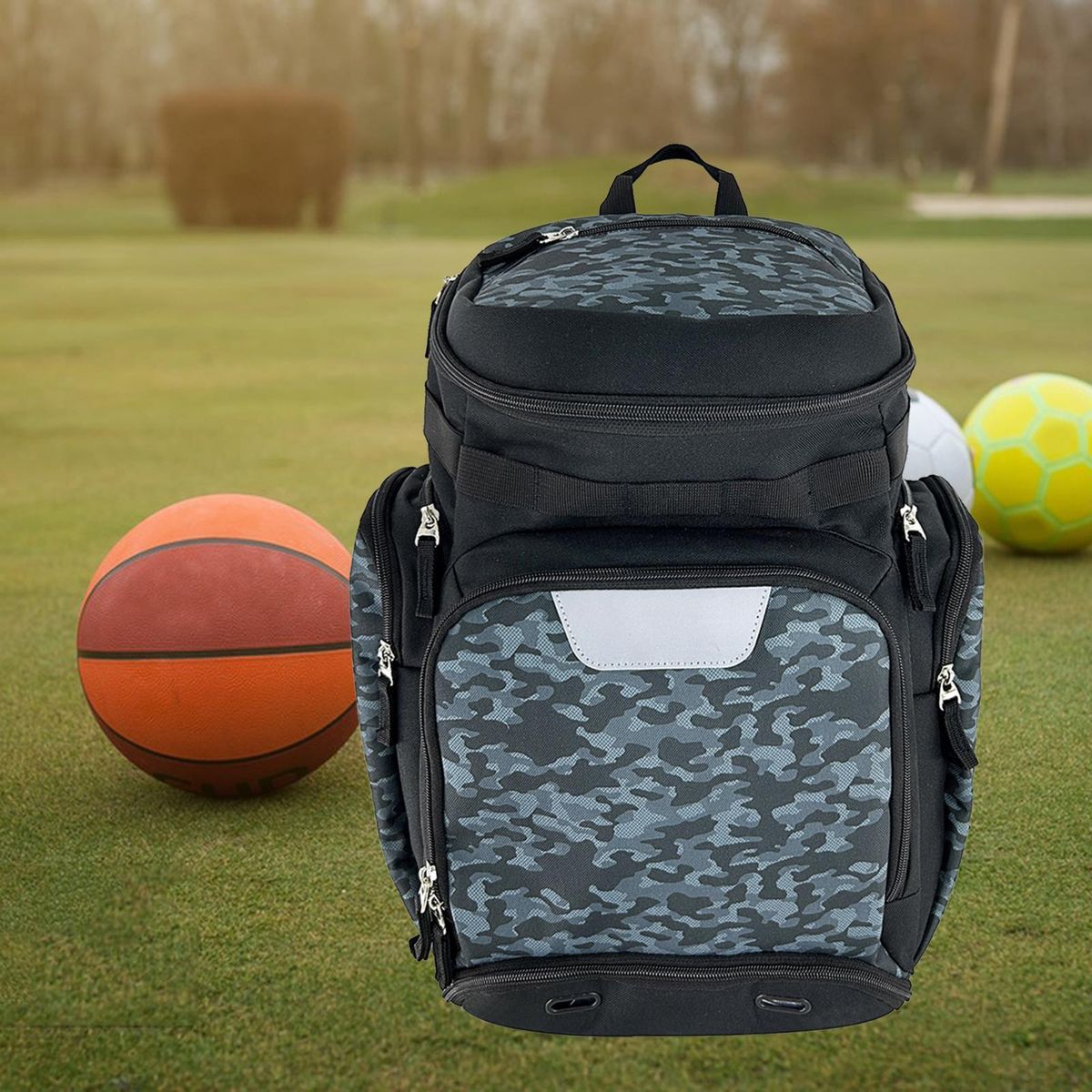 Basketball Soccer  Bag Durable For Men  Green