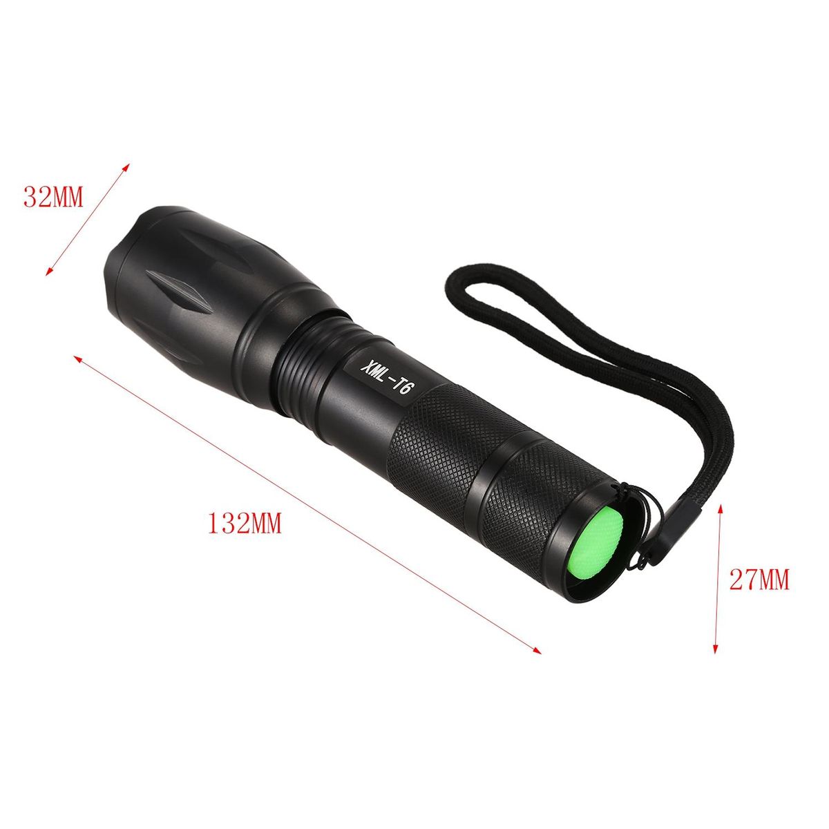LED Rechargeable Flashlight XML T6 Lantern torch 4000
