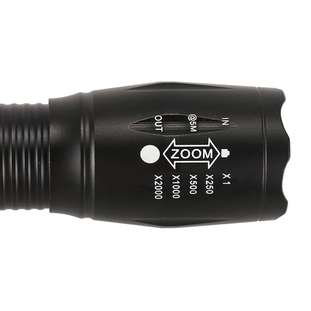 LED Rechargeable Flashlight XML T6 Lantern torch 4000