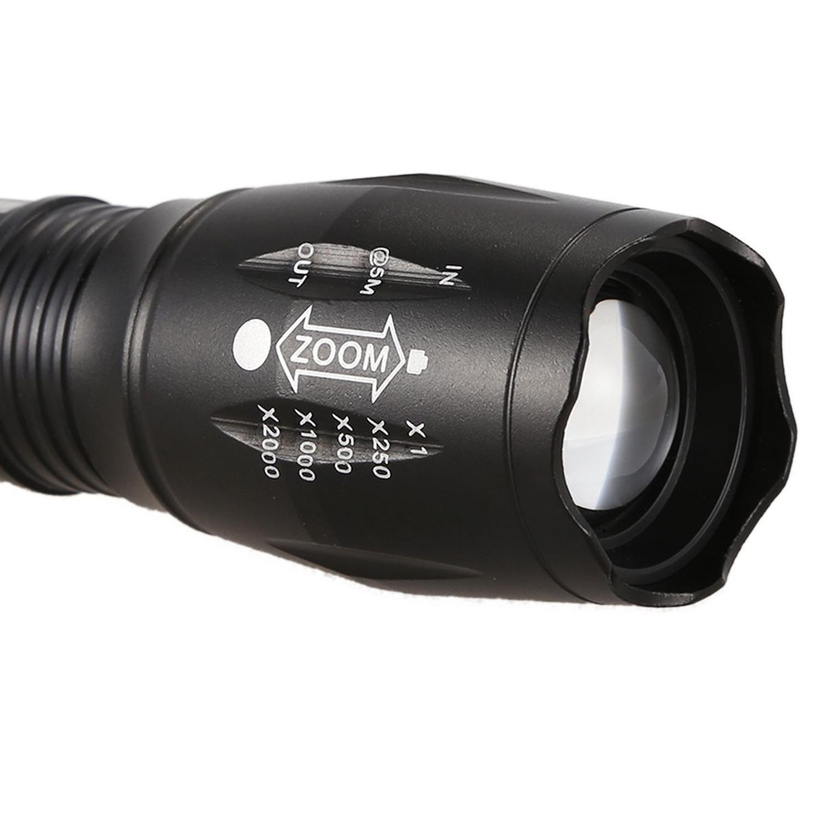 LED Rechargeable Flashlight XML T6 Lantern torch 4000