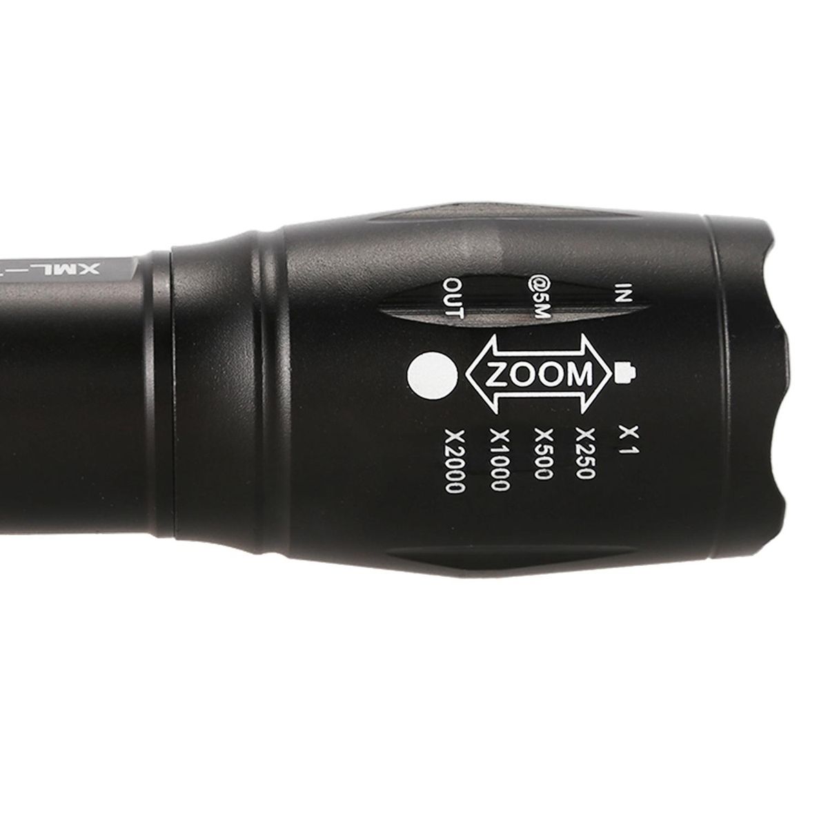 LED Rechargeable Flashlight XML T6 Lantern torch 4000