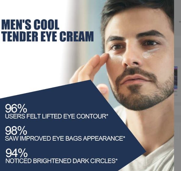 Mens Peptide Eye Bag Antiwrinkle Removal Cream-15g