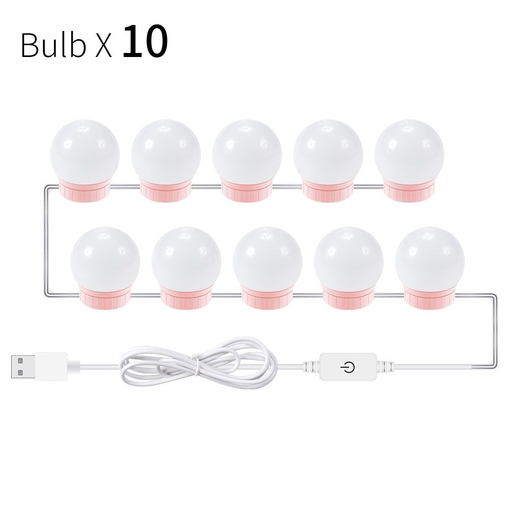Hollywood Style Dressing Table Lamp Bulbs-10 Bulbs
