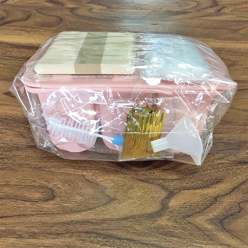 Ice Cream Mold+Popsicle Sticks+Funnel+Brush+ Popsicle Bags