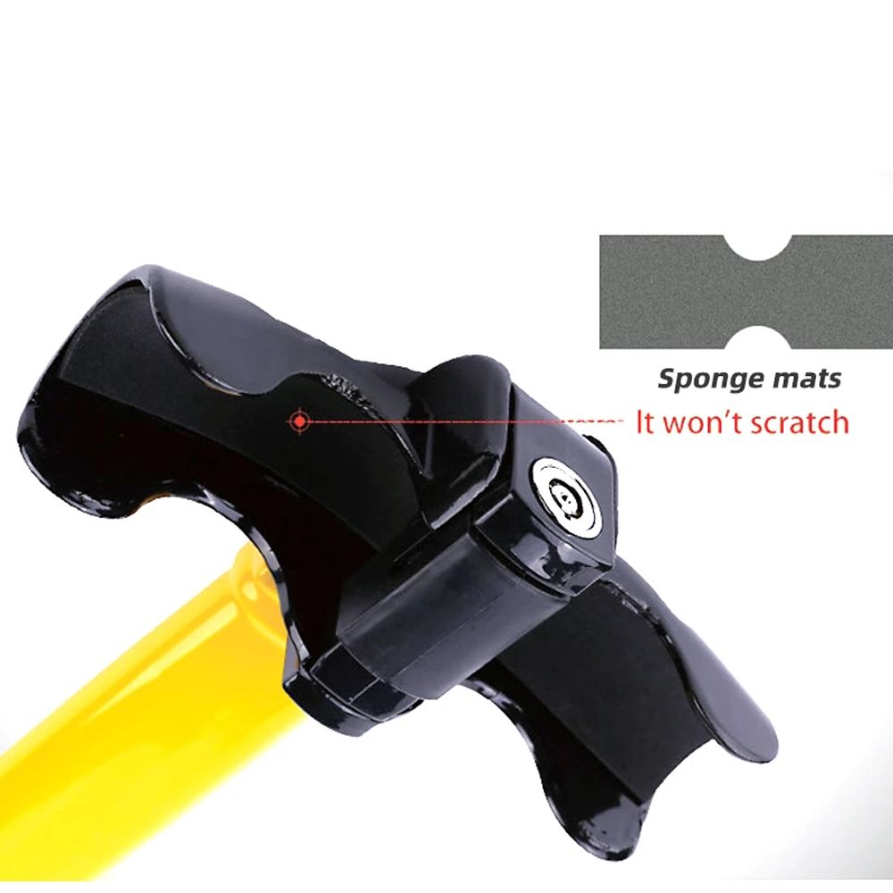 Car Steering Wheel Lock T-Shaped Universal Steel Anti-Theft