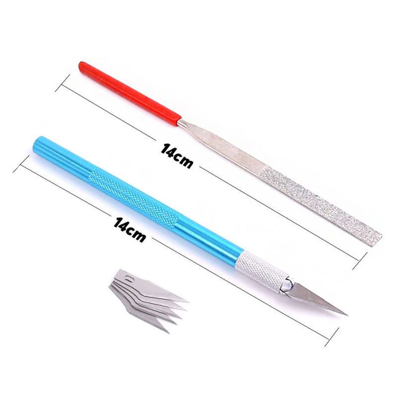 10-piece Gunpla Model Tool Set Model Assembly Tool Kit Set
