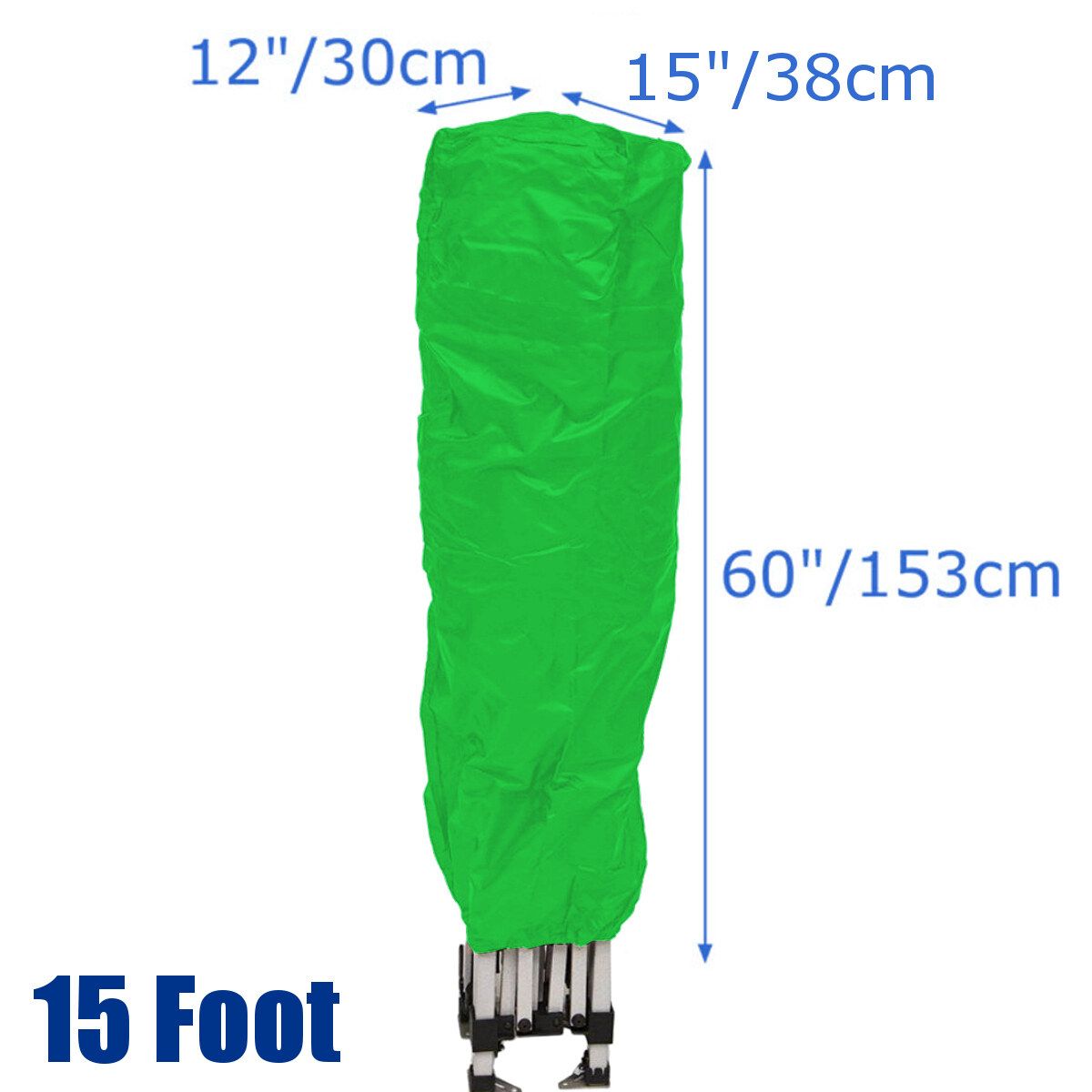 Canopy Tent Storage Cover Patio Protector Polyester Fabric Garden For 10/15/20ft 10 Foot