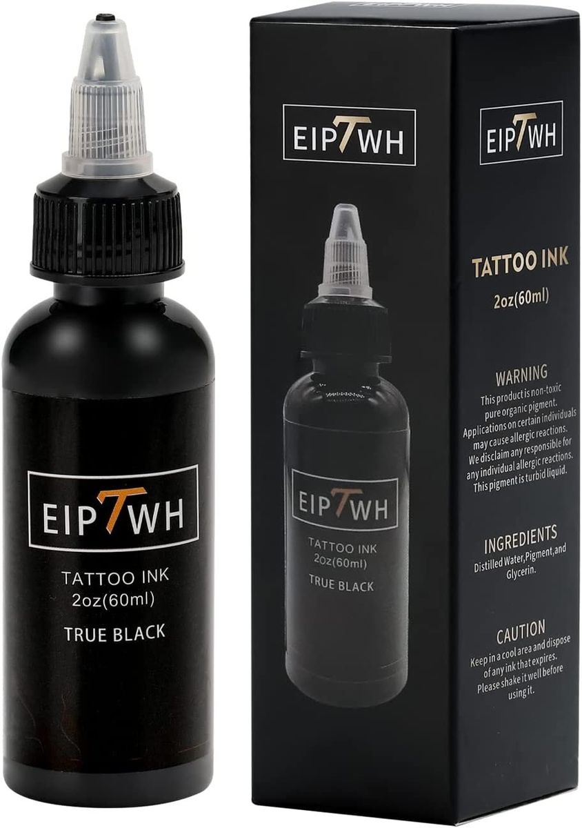 Eiptwh Tattoo Ink 60ml 2oz Black Inks Professional Pigment