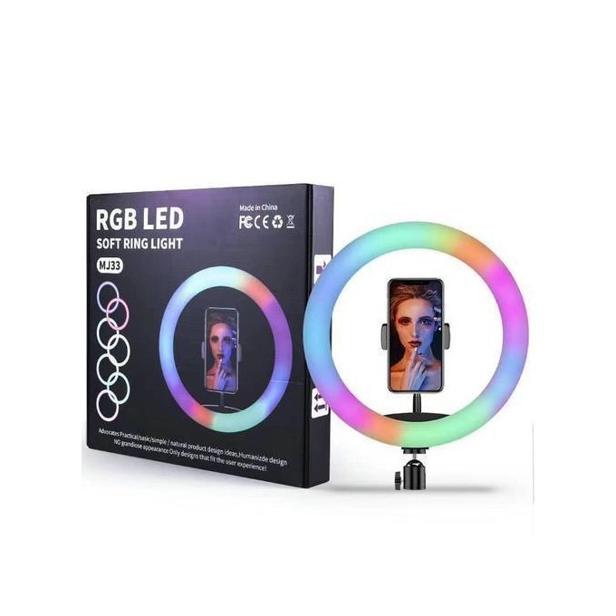 14Inch RGB Selfie Ring Light+Tripod Stand For Photos &Videos