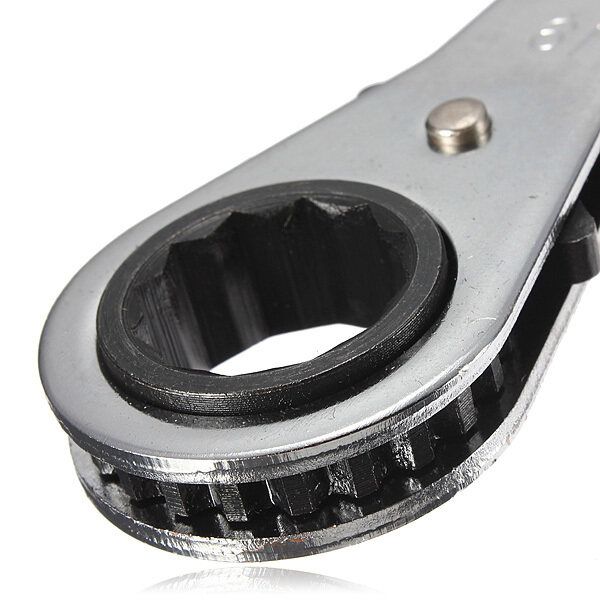 Ring Ratchet Spanner Wrench Set Repair Tools Metric 6mm X 8mm 19x21