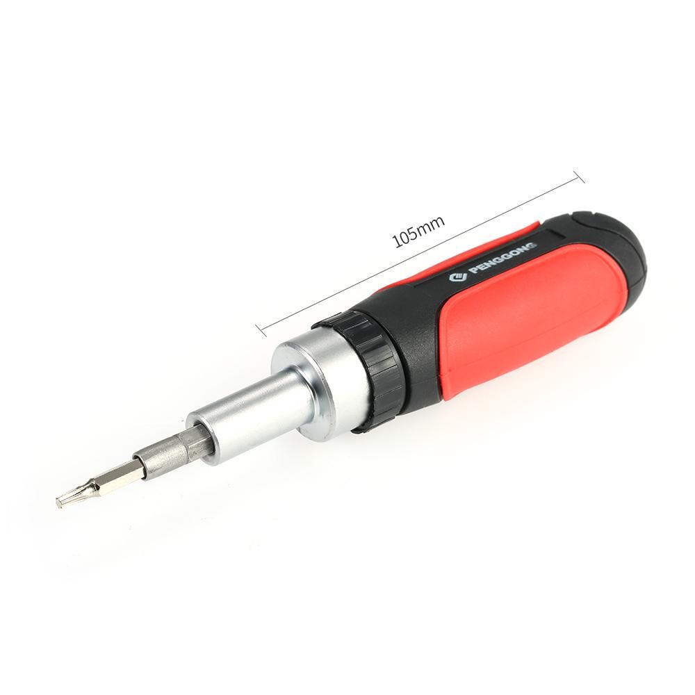 PENGGONG 30Pcs Ratchet Screwdriver Set Socket Screw Driver