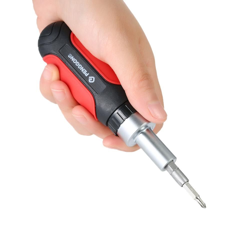 PENGGONG 30Pcs Ratchet Screwdriver Set Socket Screw Driver