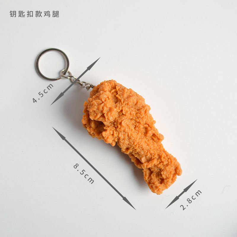 Food  PVC Creative French Fries Chicken Legs Fin Mobile