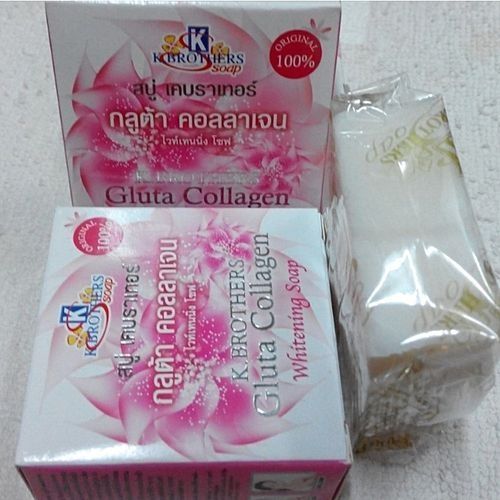Gluta Collagen Whitening Soap  (Pack Of 6pcs)
