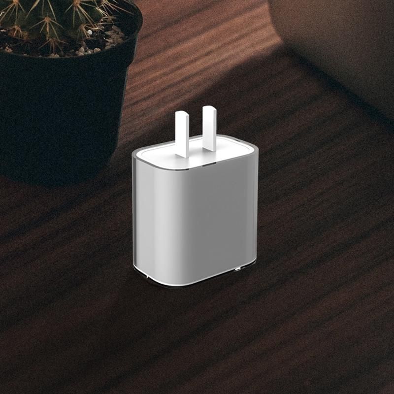 2PCS Soft Silicone Charger Protective Case for iPhone 12 USB C Power Adapter 20W/18W Protective Cover