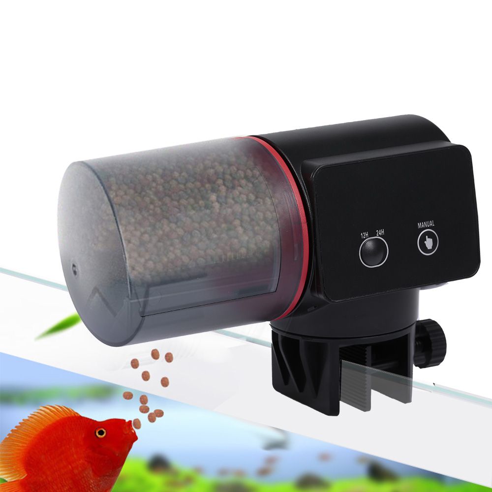 Fish Food Dispenser Automatic Fish Feeder Aquarium Automatic