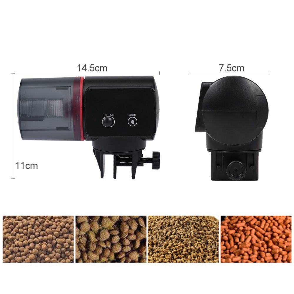 Fish Food Dispenser Automatic Fish Feeder Aquarium Automatic