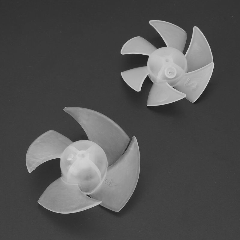 Small Power Mini Plastic Fan Blade 4/6 Leaves For Hairdryer