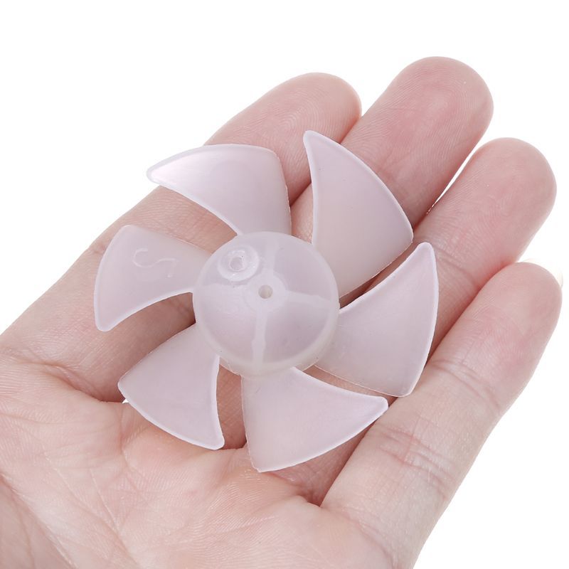 Small Power Mini Plastic Fan Blade 4/6 Leaves For Hairdryer