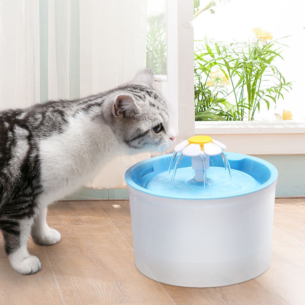 Pet Water Fountain 54oz/ 1.6L With Activated Carbon Filter