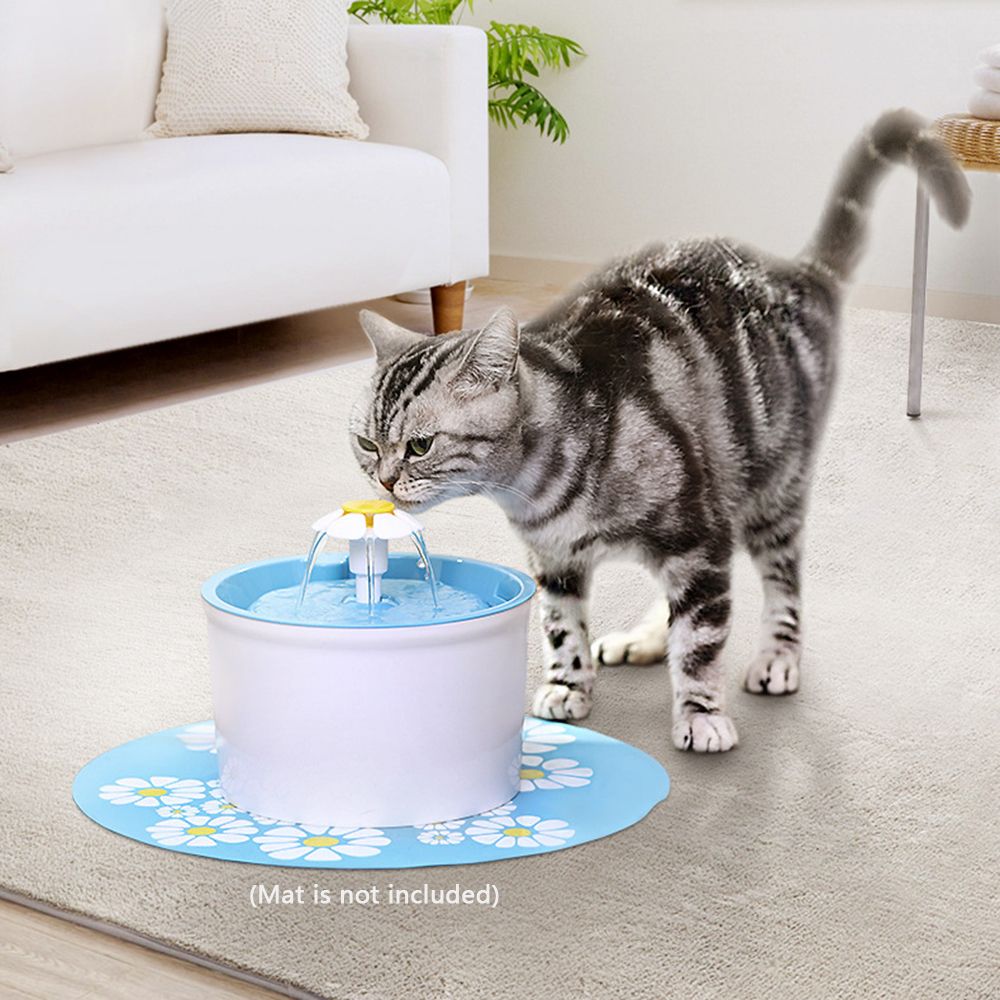 Pet Water Fountain 54oz/ 1.6L With Activated Carbon Filter