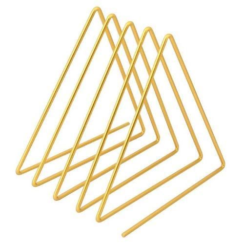 Nordic Triangle Shape Simple Book Support Stand Desktop Storage Rack Shelf Home Decor Magazine Holder