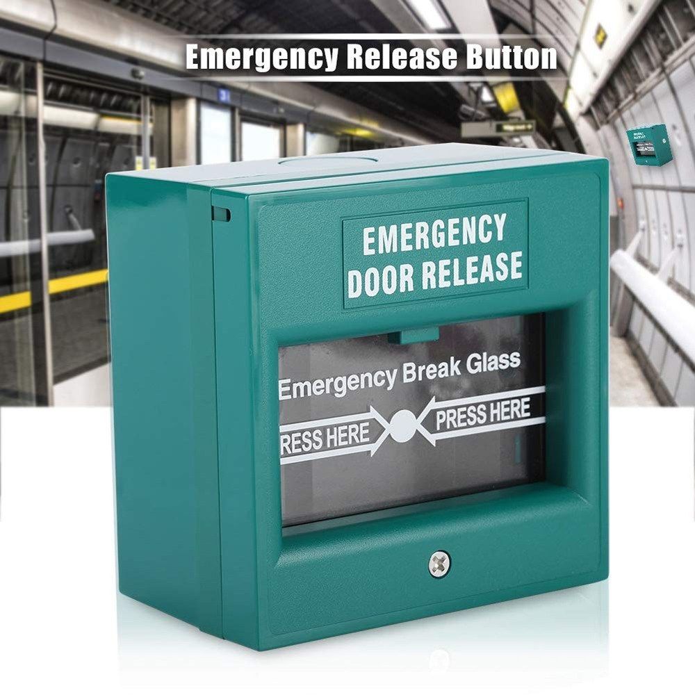Emergency Door Release Glass Break Alarm Button Fire Alarm