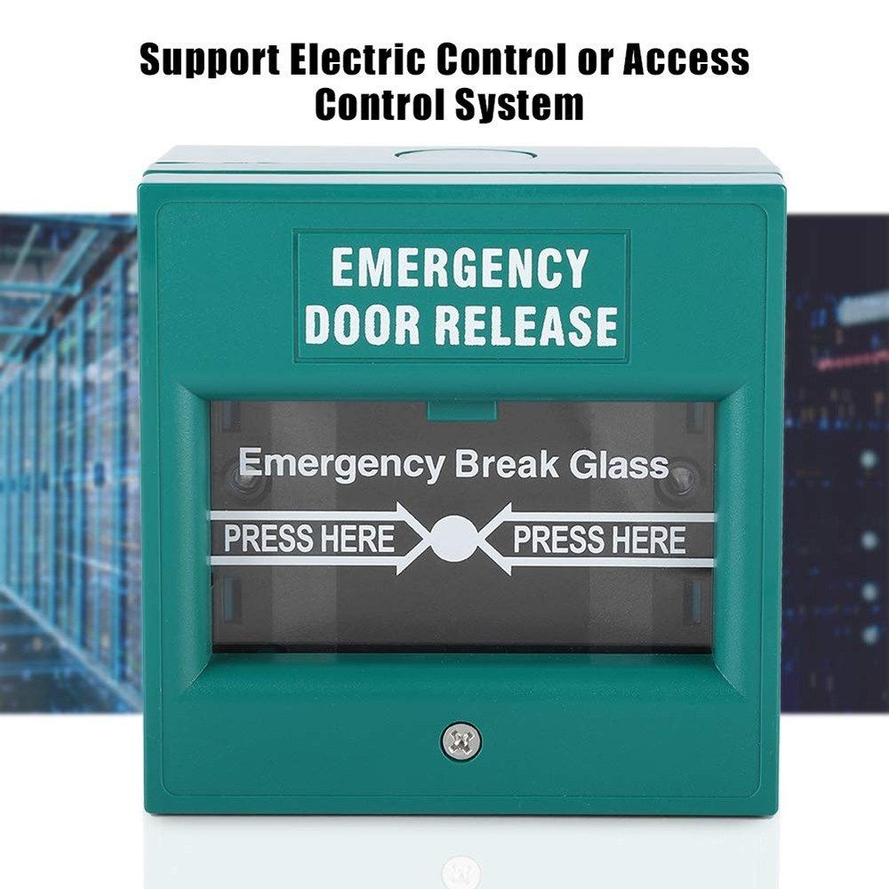 Emergency Door Release Glass Break Alarm Button Fire Alarm