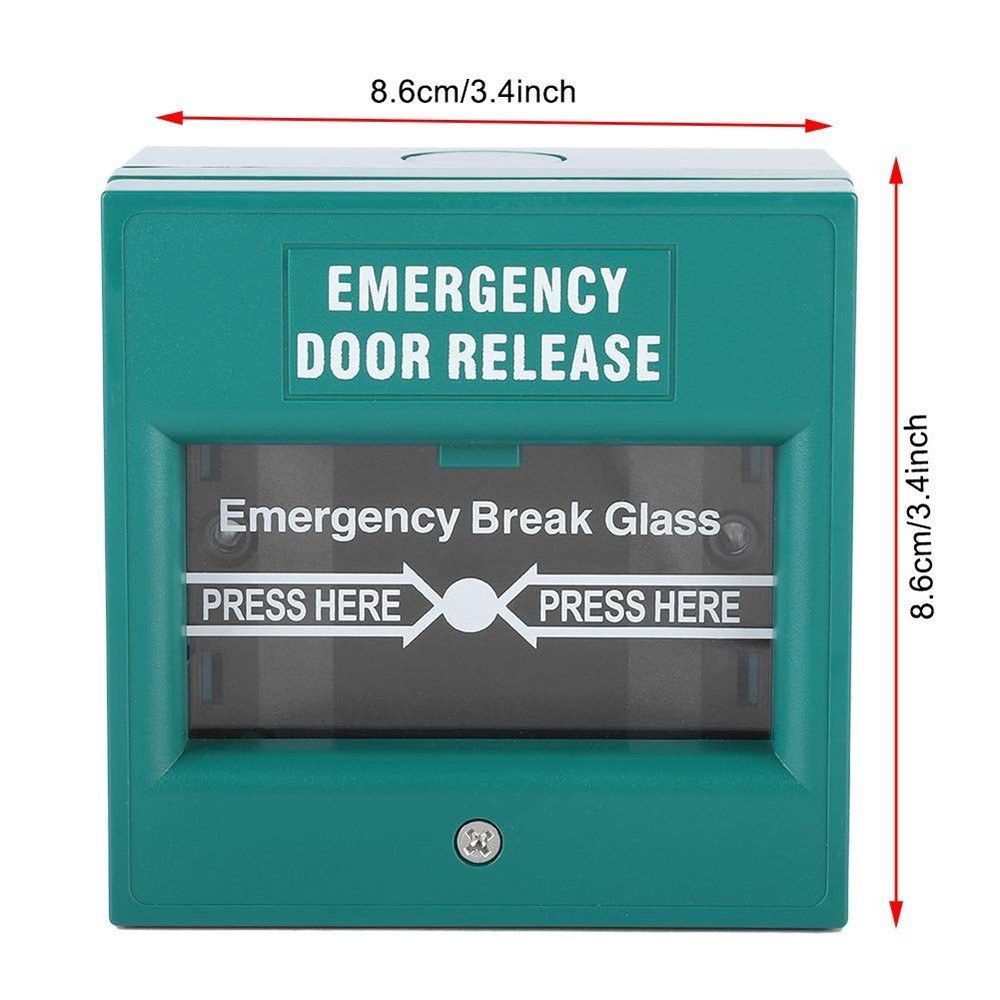 Emergency Door Release Glass Break Alarm Button Fire Alarm