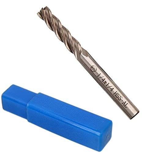 8 Set 14 Inch End Mill Bits 4 Flute Straight Milling Cutter